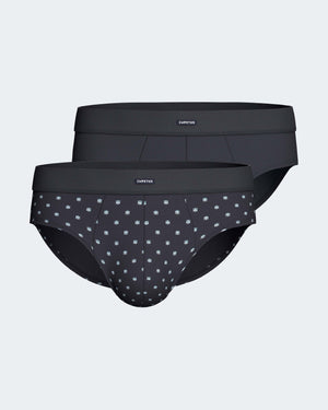 2er-Pack Herren-Slips und Baumwolle