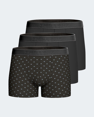 Pack 3 boxers de homem em Algodão
