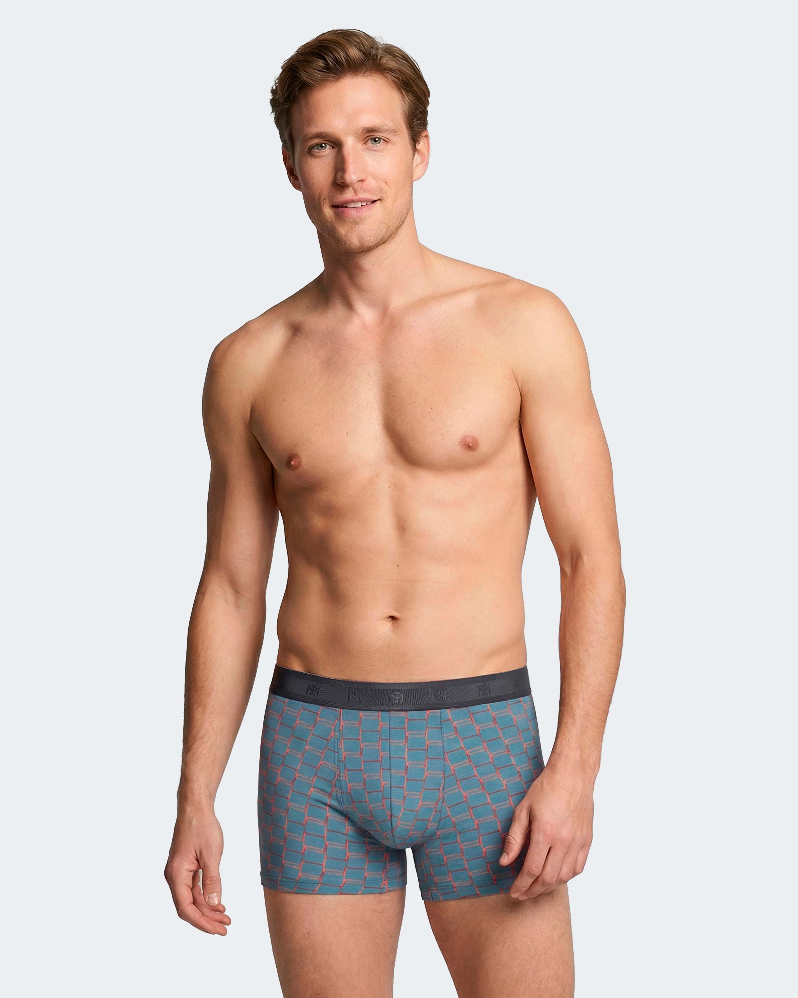 Boxer d'homme en Coton