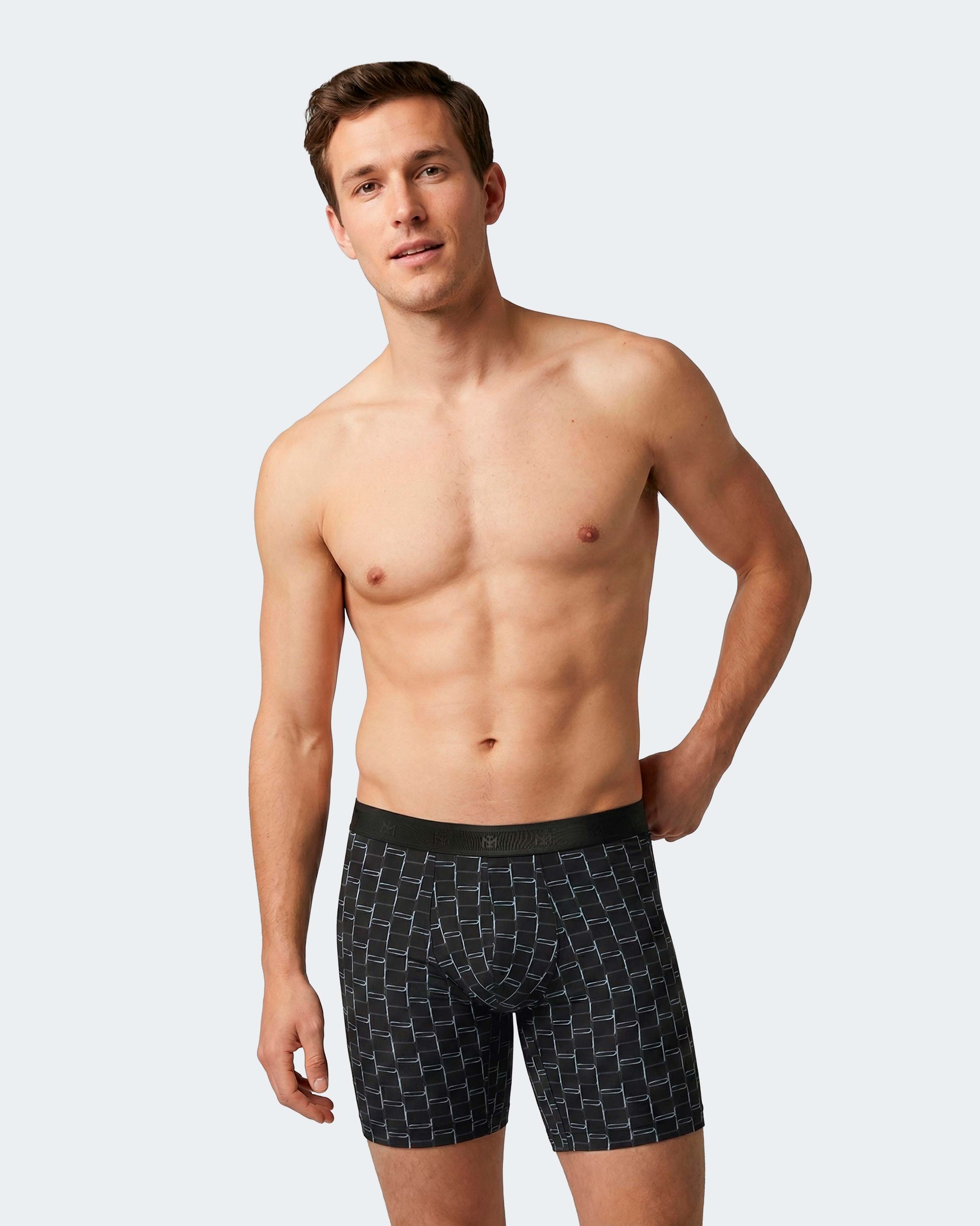 Boxer long d'homme en Coton
