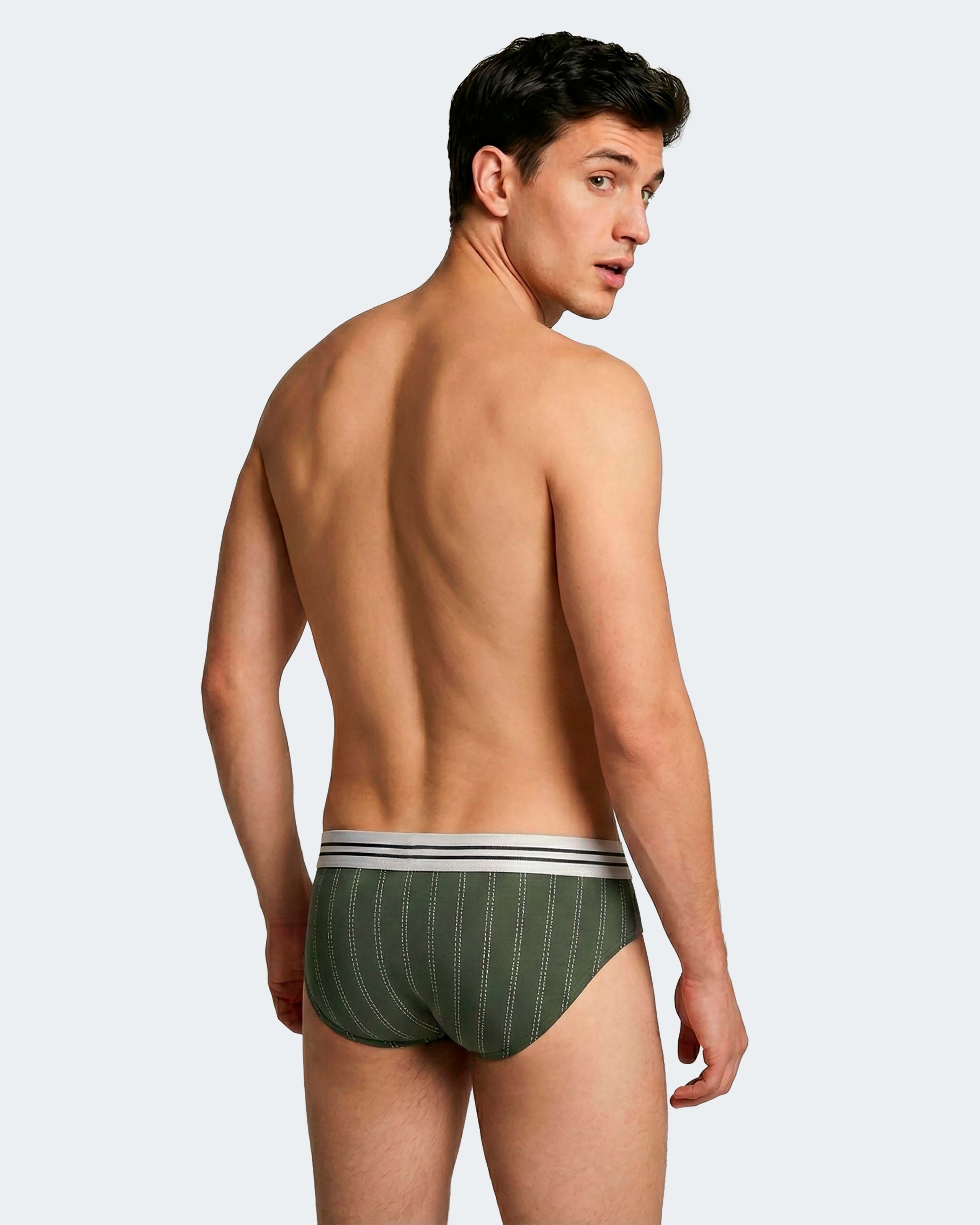Pack 2 slips d'homme en Coton