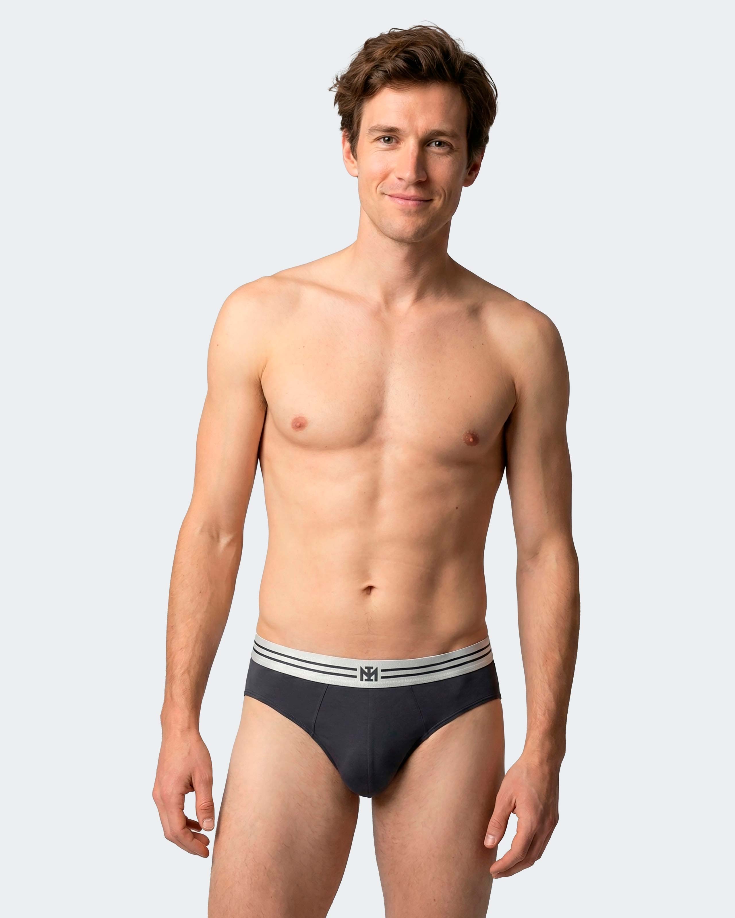 Pack 2 slips d'homme en Coton