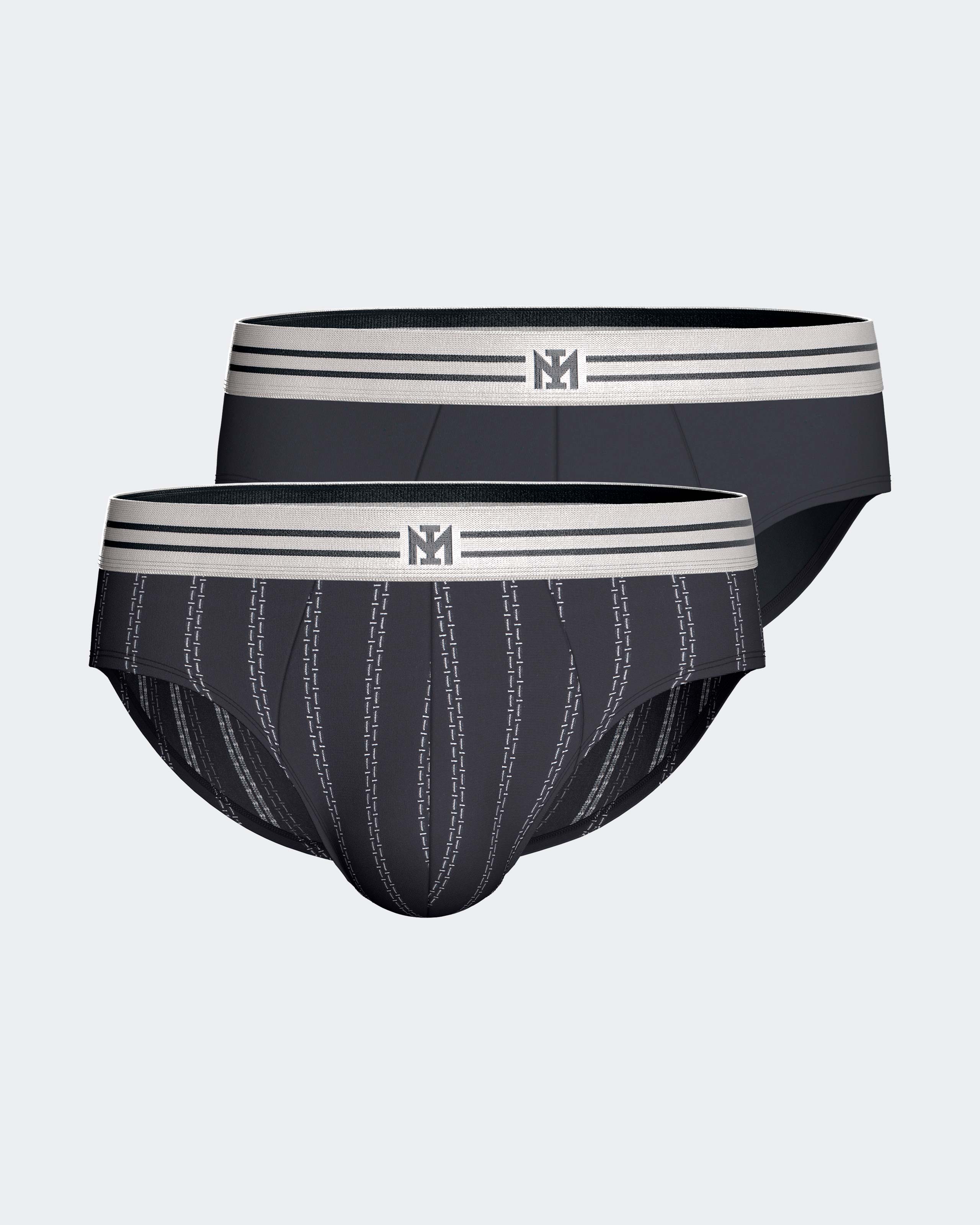 Pack 2 slips d'homme en Coton