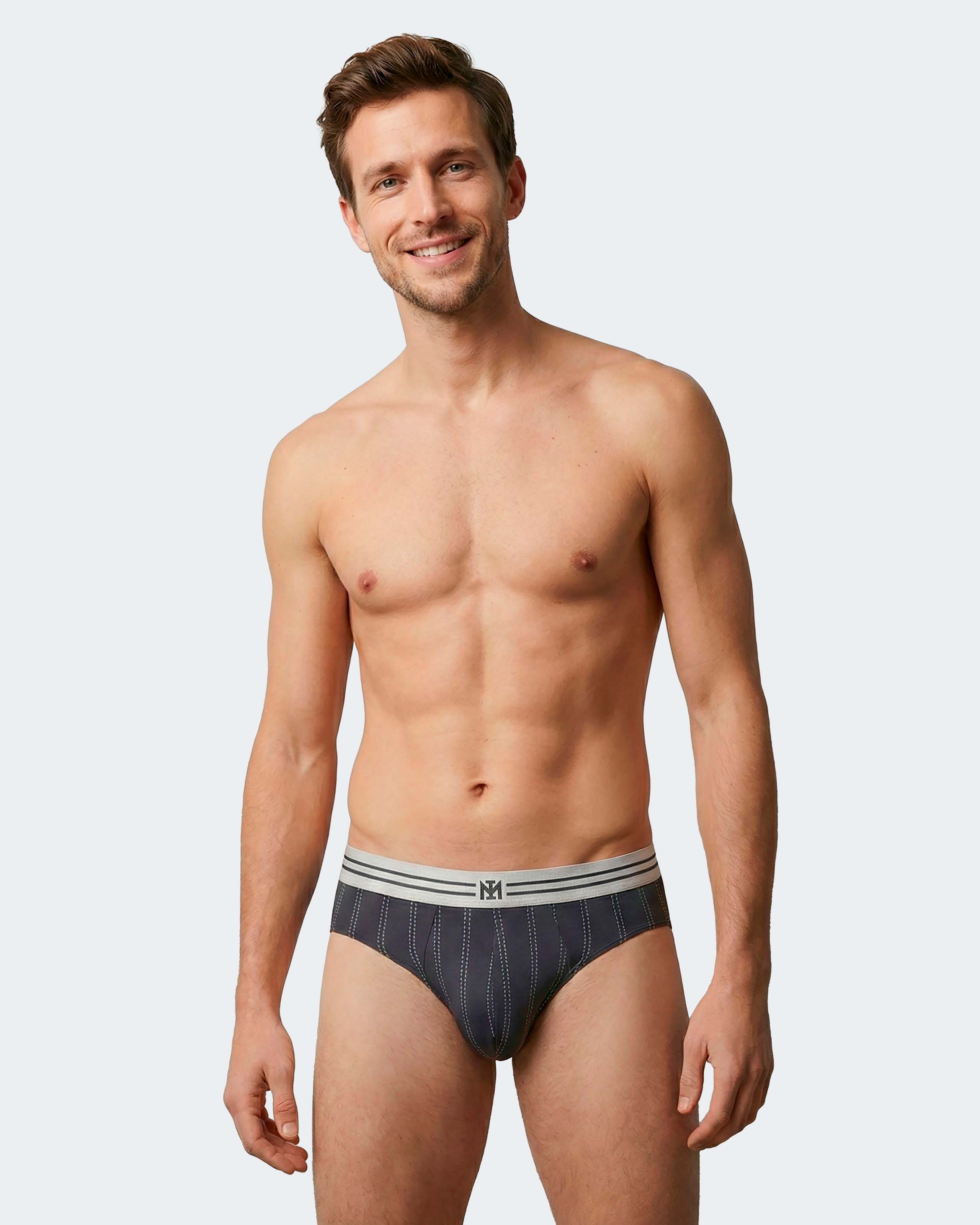 Pack 2 slips d'homme en Coton