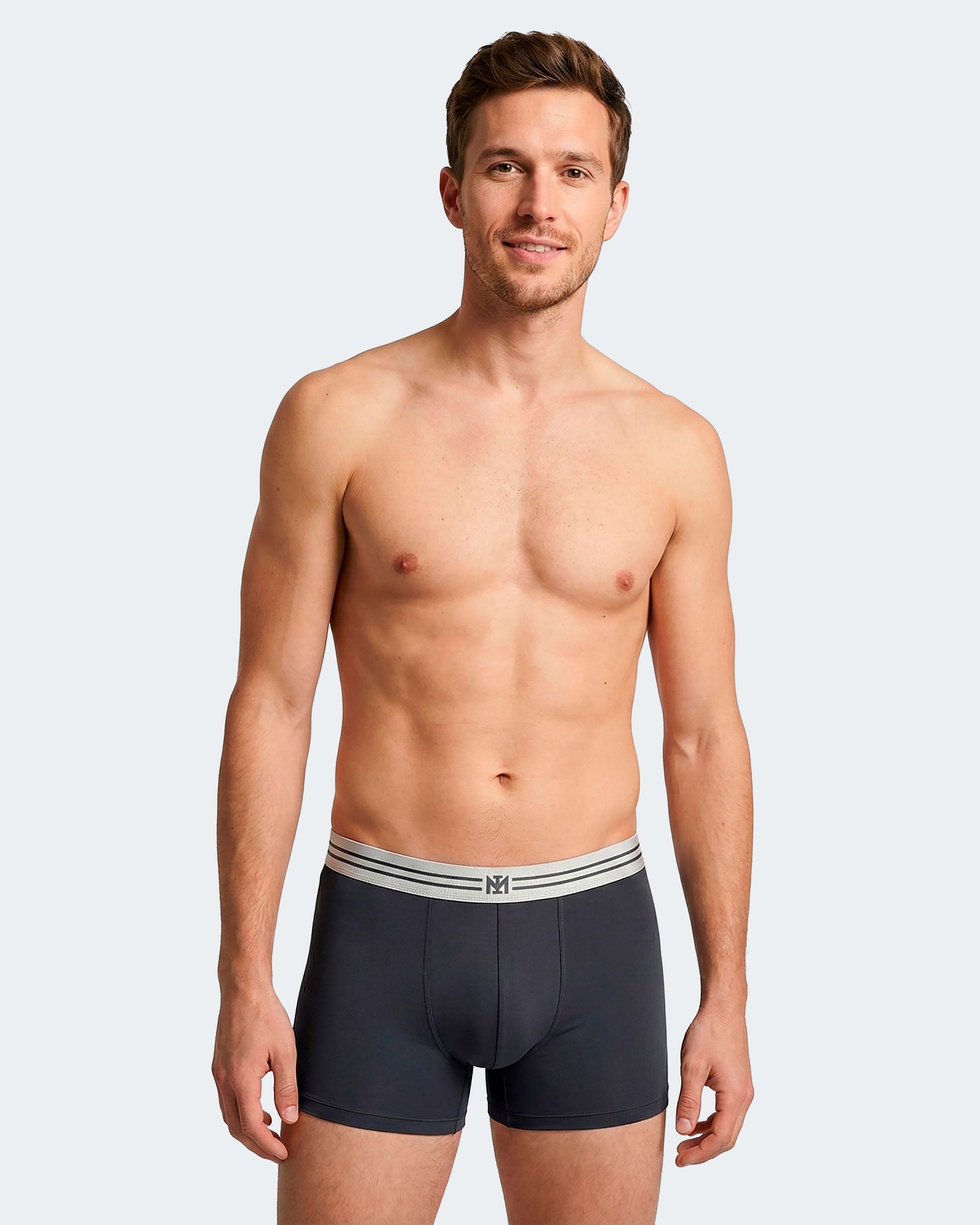 Pack 2 boxers de homem em Algodão