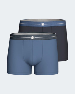 Pack 2 boxers de homem em Algodão