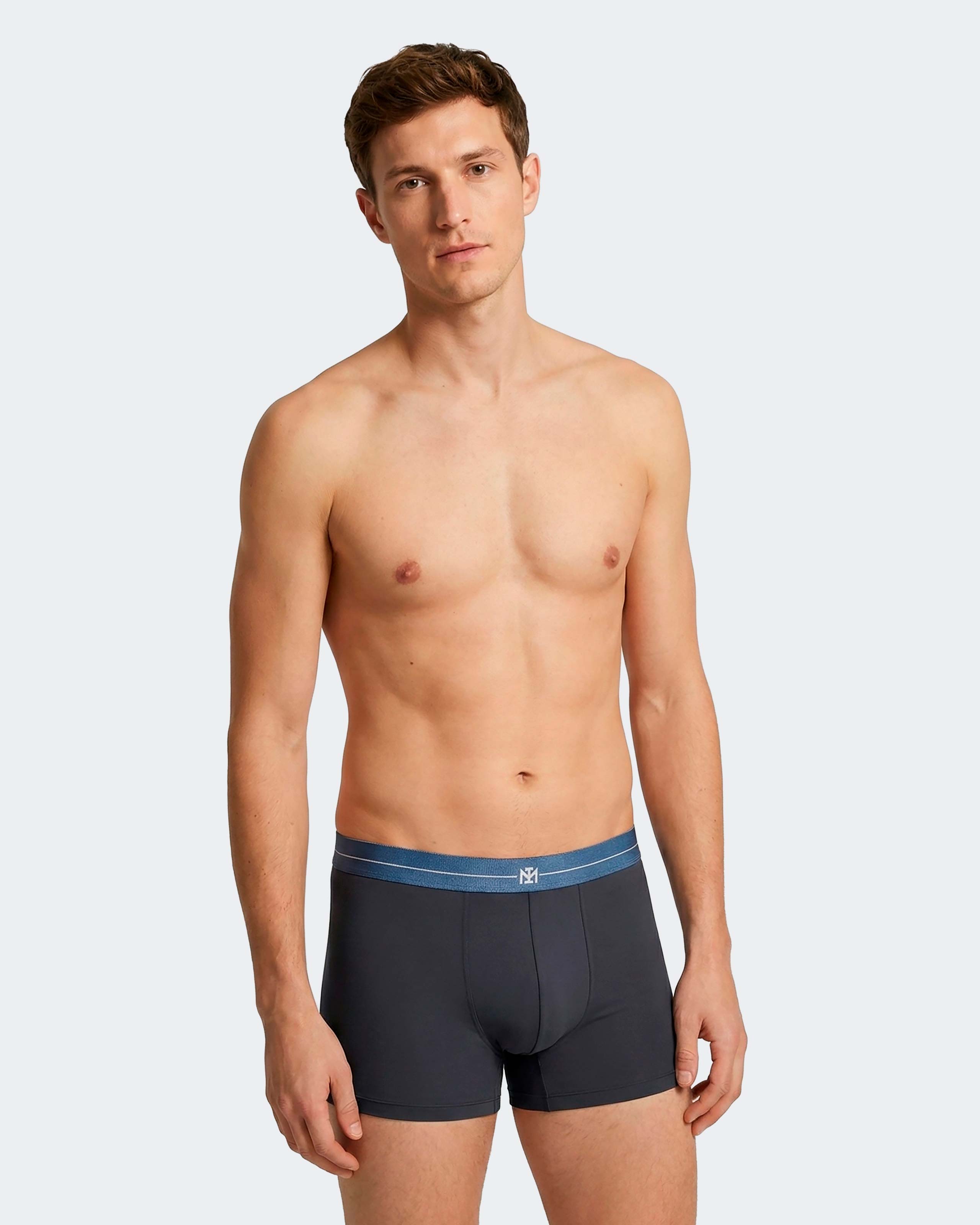 Pack 2 boxers de homem em Algodão