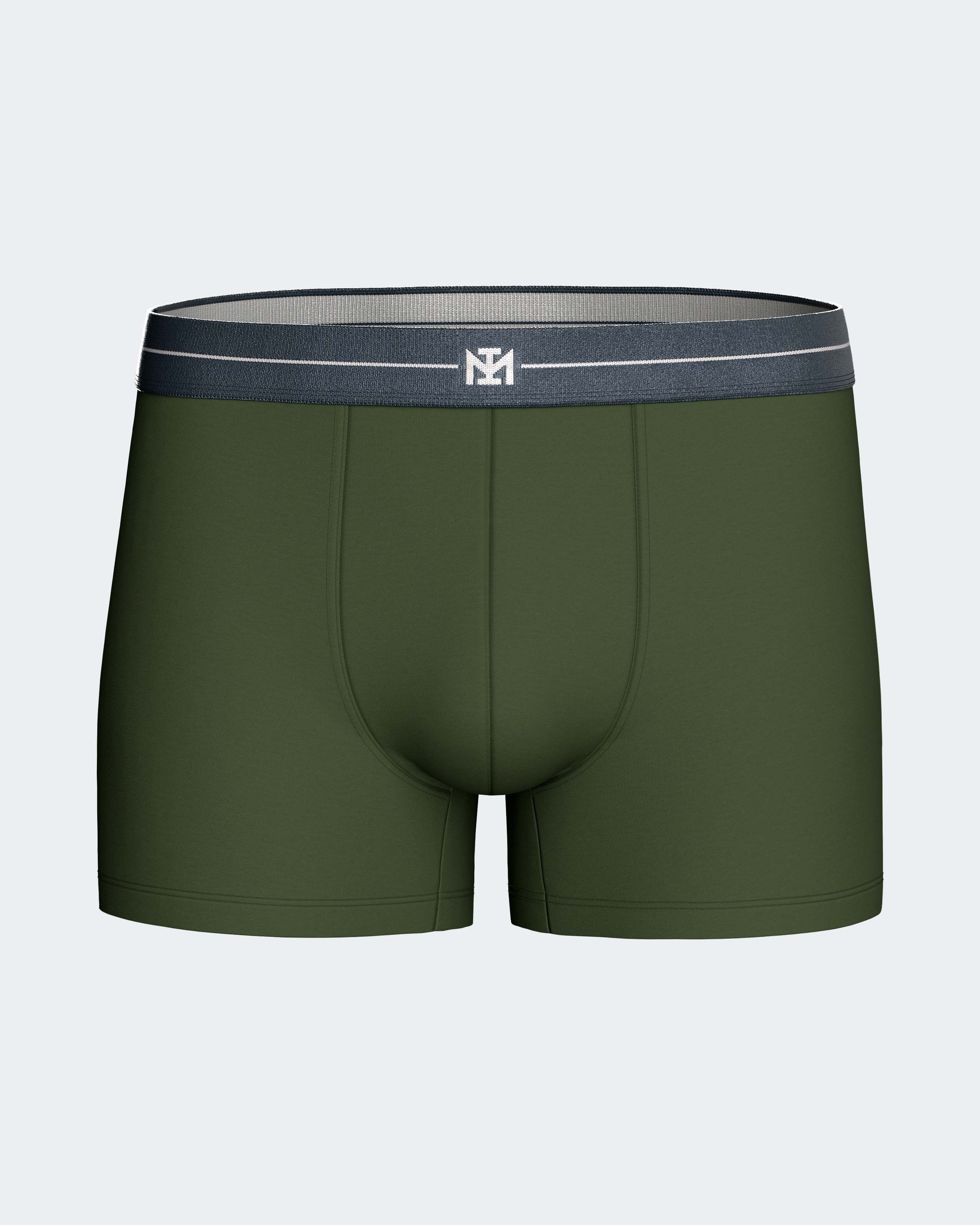 Pack 2 boxers de homem em Algodão