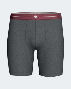 Men's long boxer in Cotton