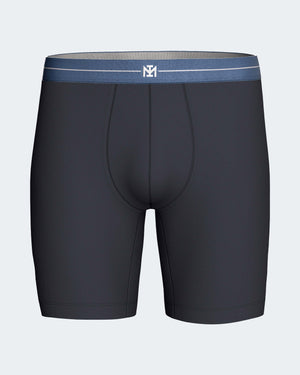 Men's long boxer in Cotton