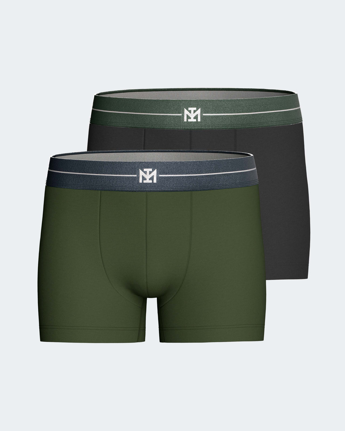 Pack of 2 boys' cotton boxers