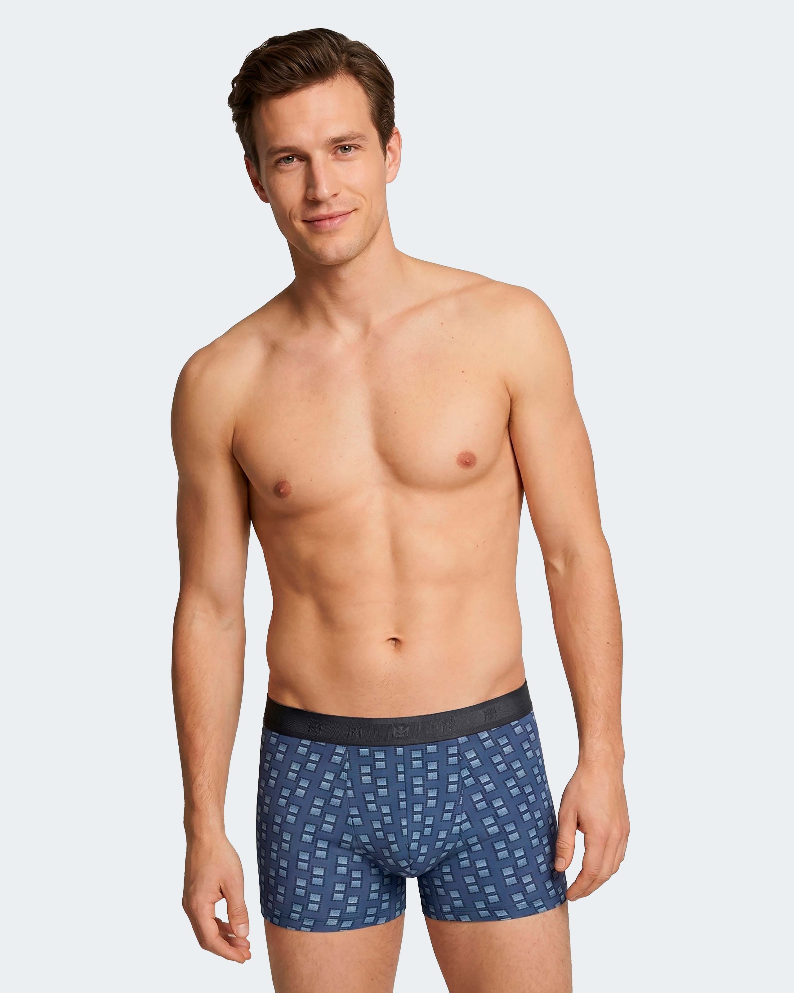 Pack 2 boxers de homem em Algodão Modal