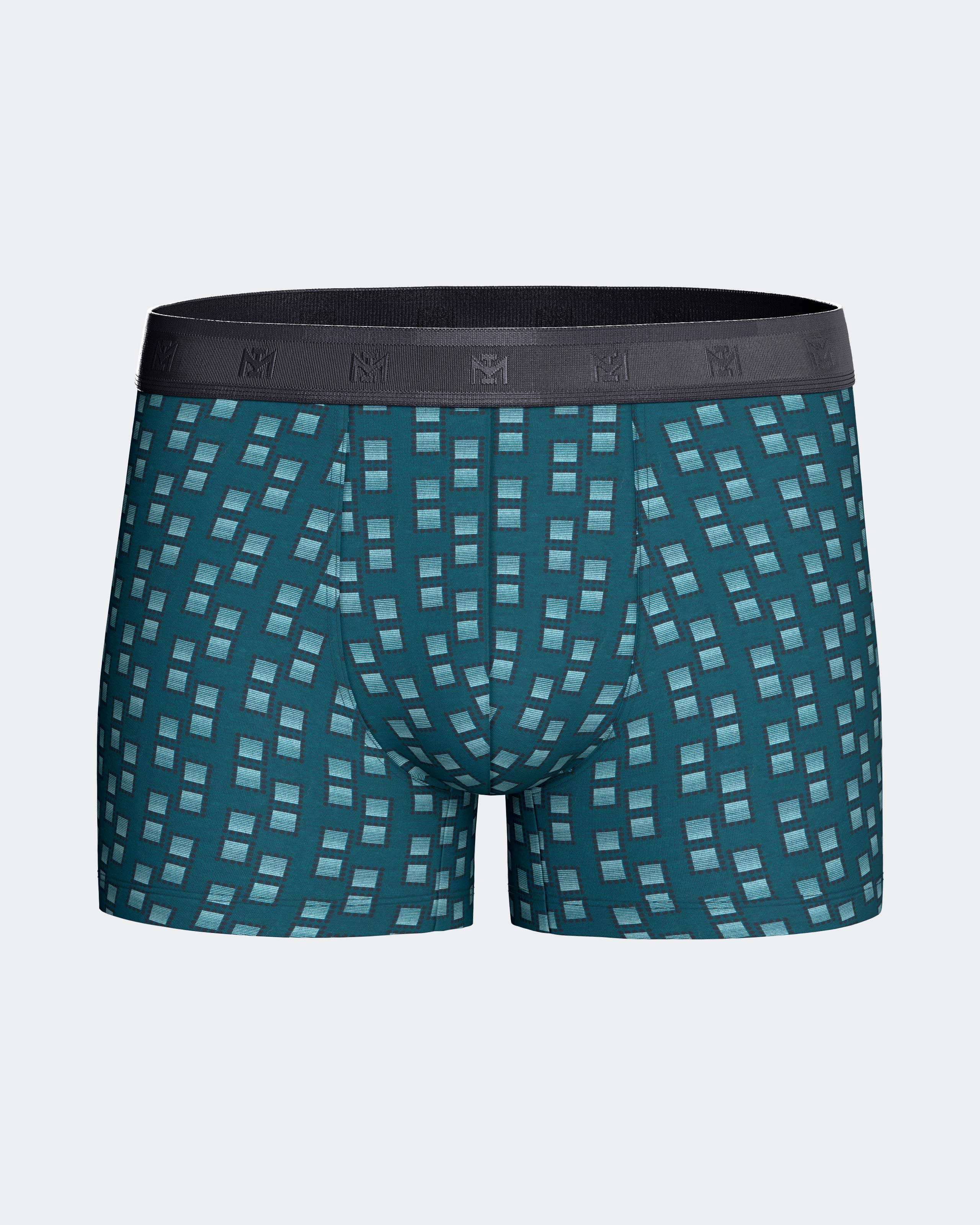 Pack 2 boxers de homem em Algodão Modal