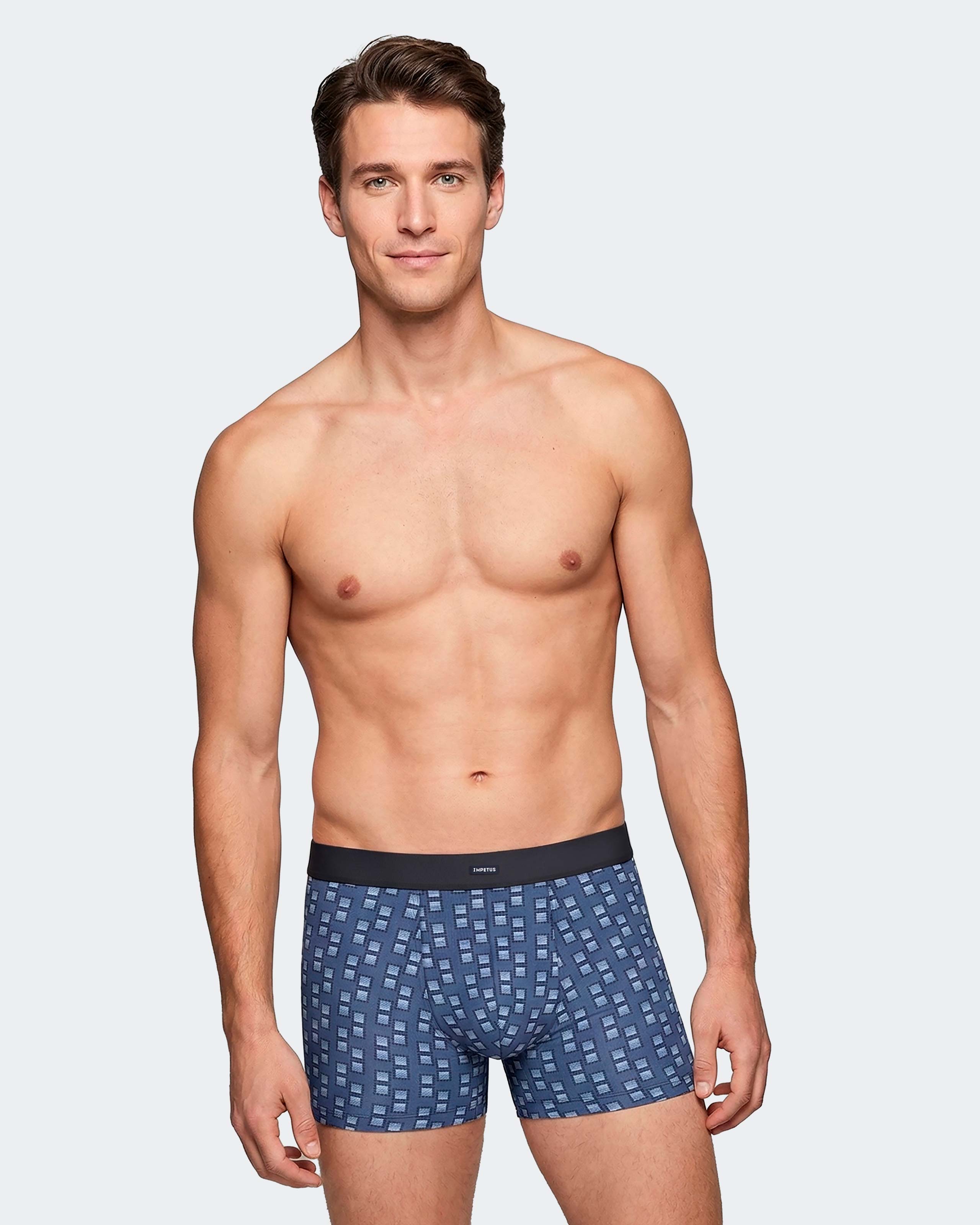 Pack 2 boxers de homem em Algodão Modal