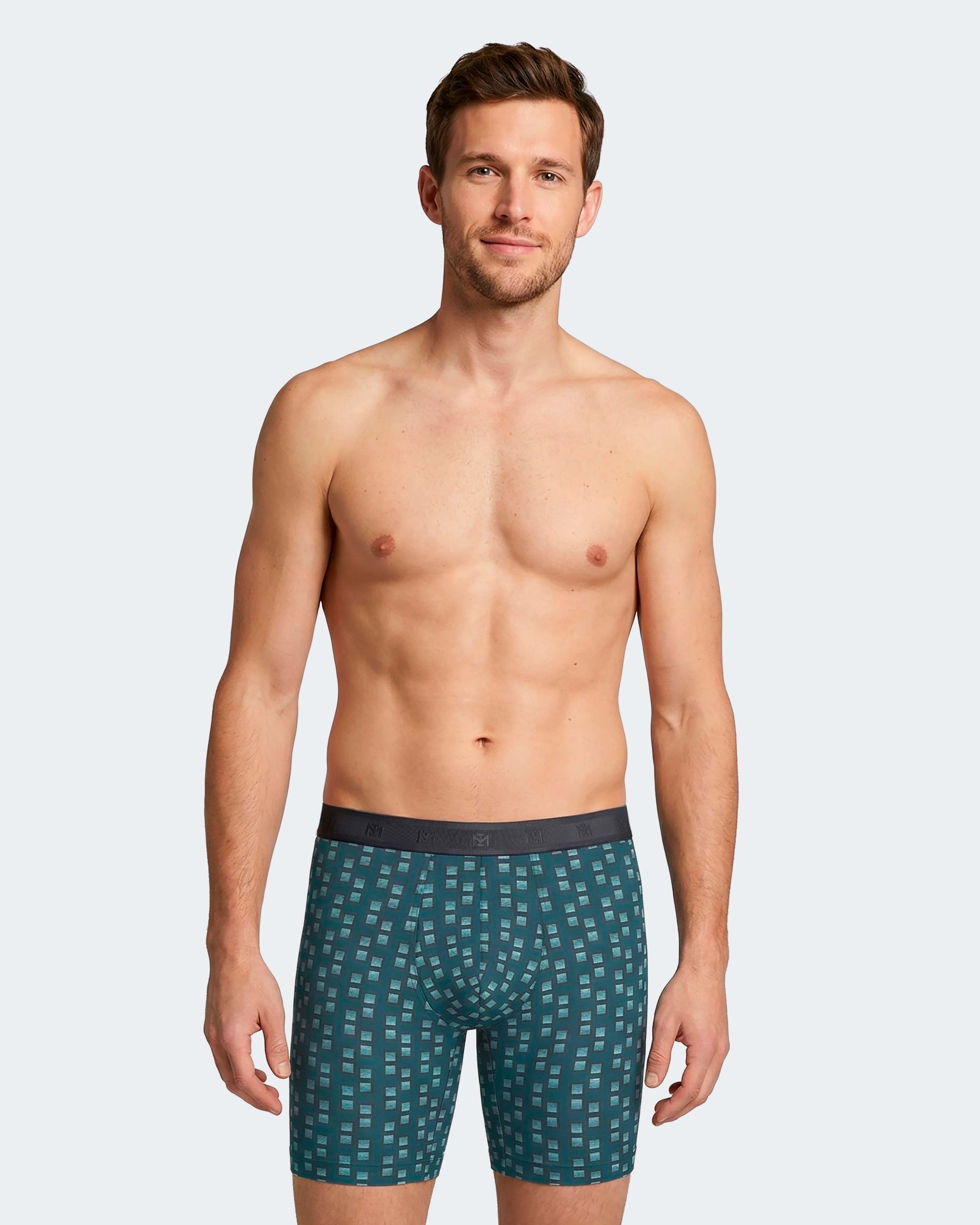 Boxer long d'homme en Coton
