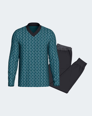 Pyjama long d'homme en Coton