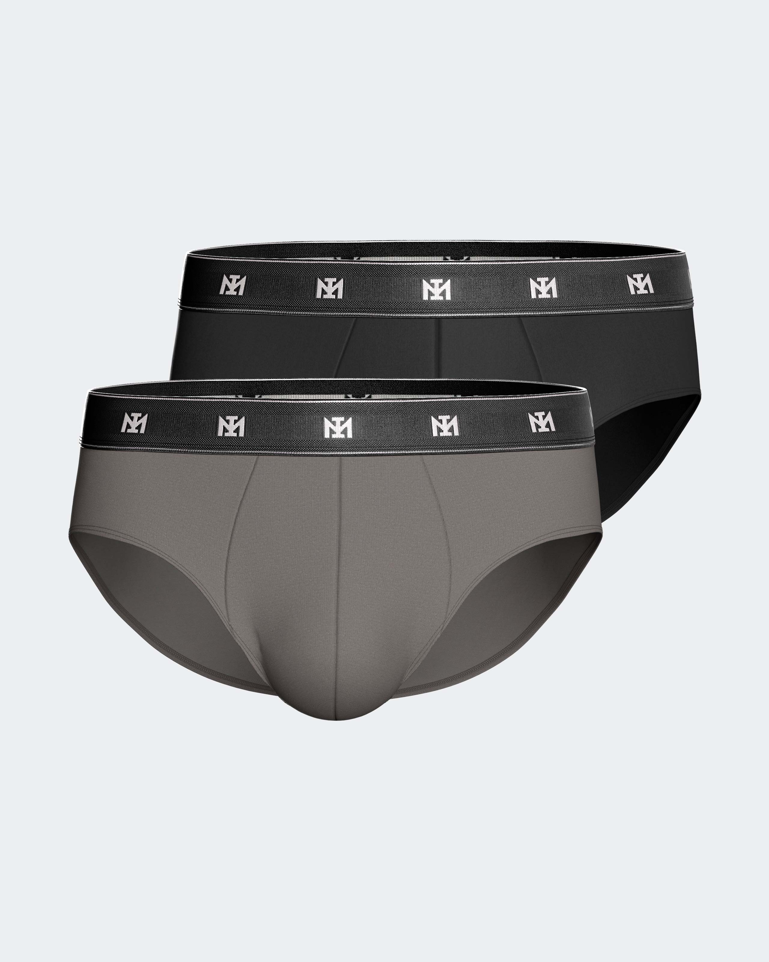 Pack 2 slips d'homme en Lyocell