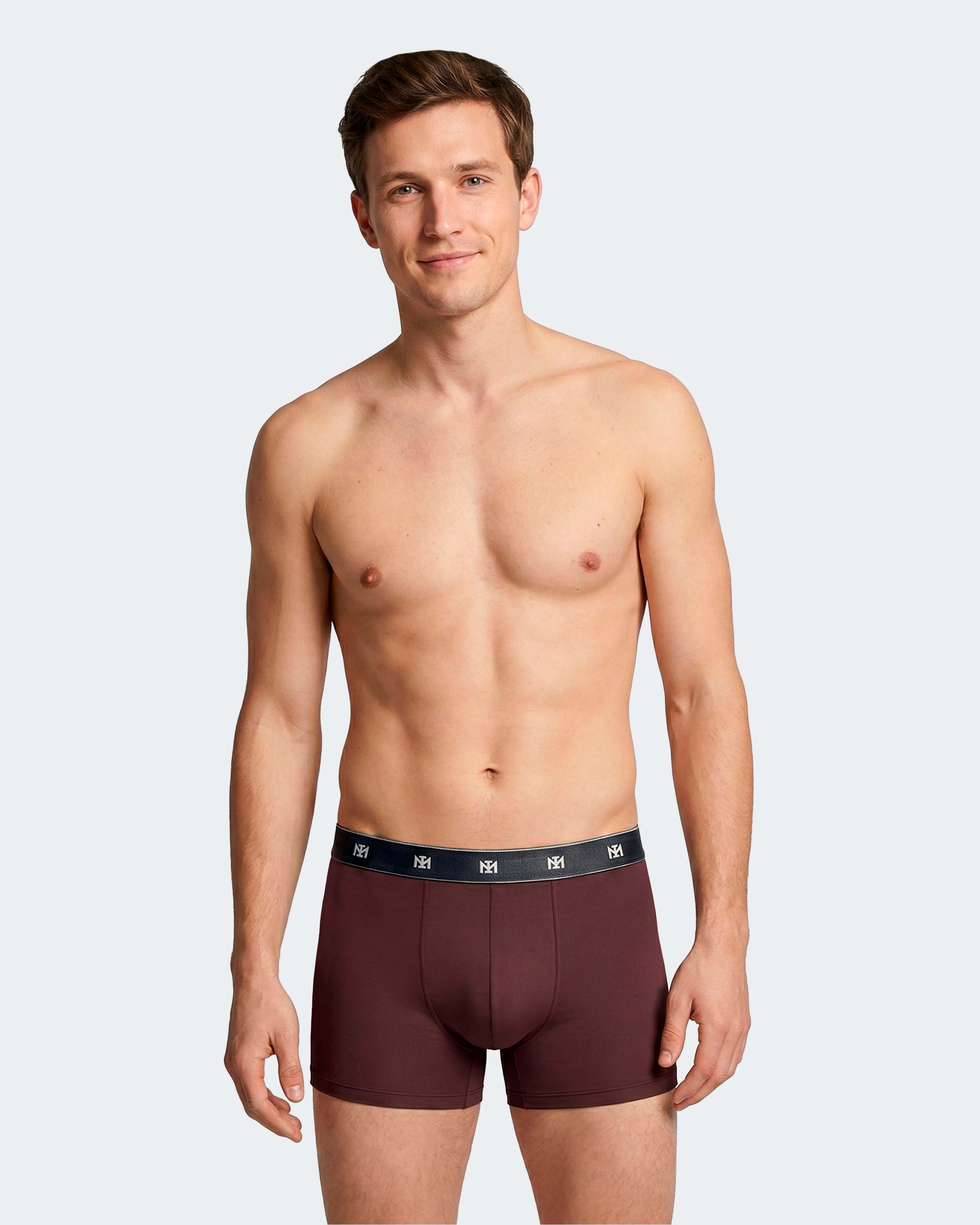 Pack 2 boxers d'homme en Lyocell