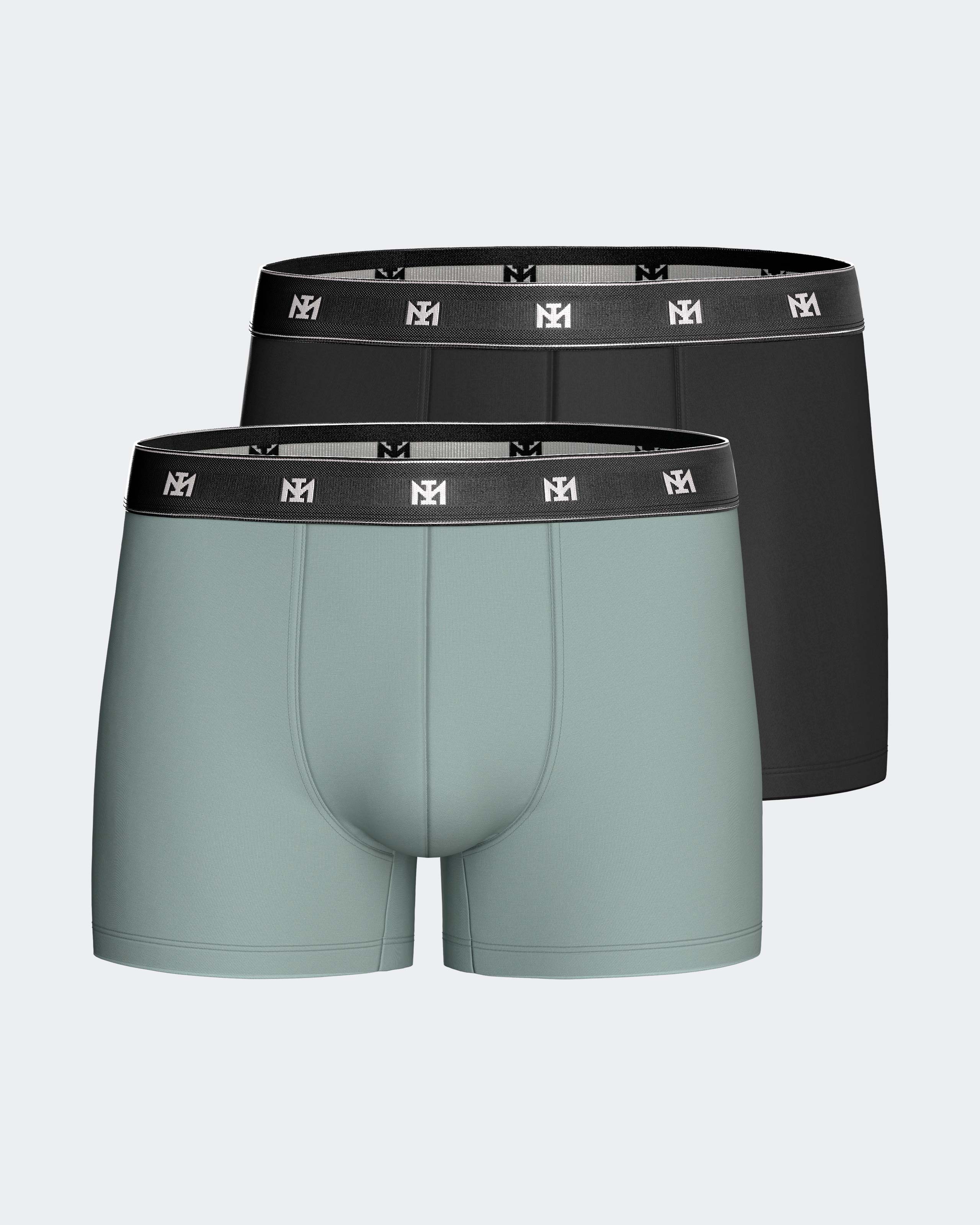 Pack 2 boxers d'homme en Lyocell