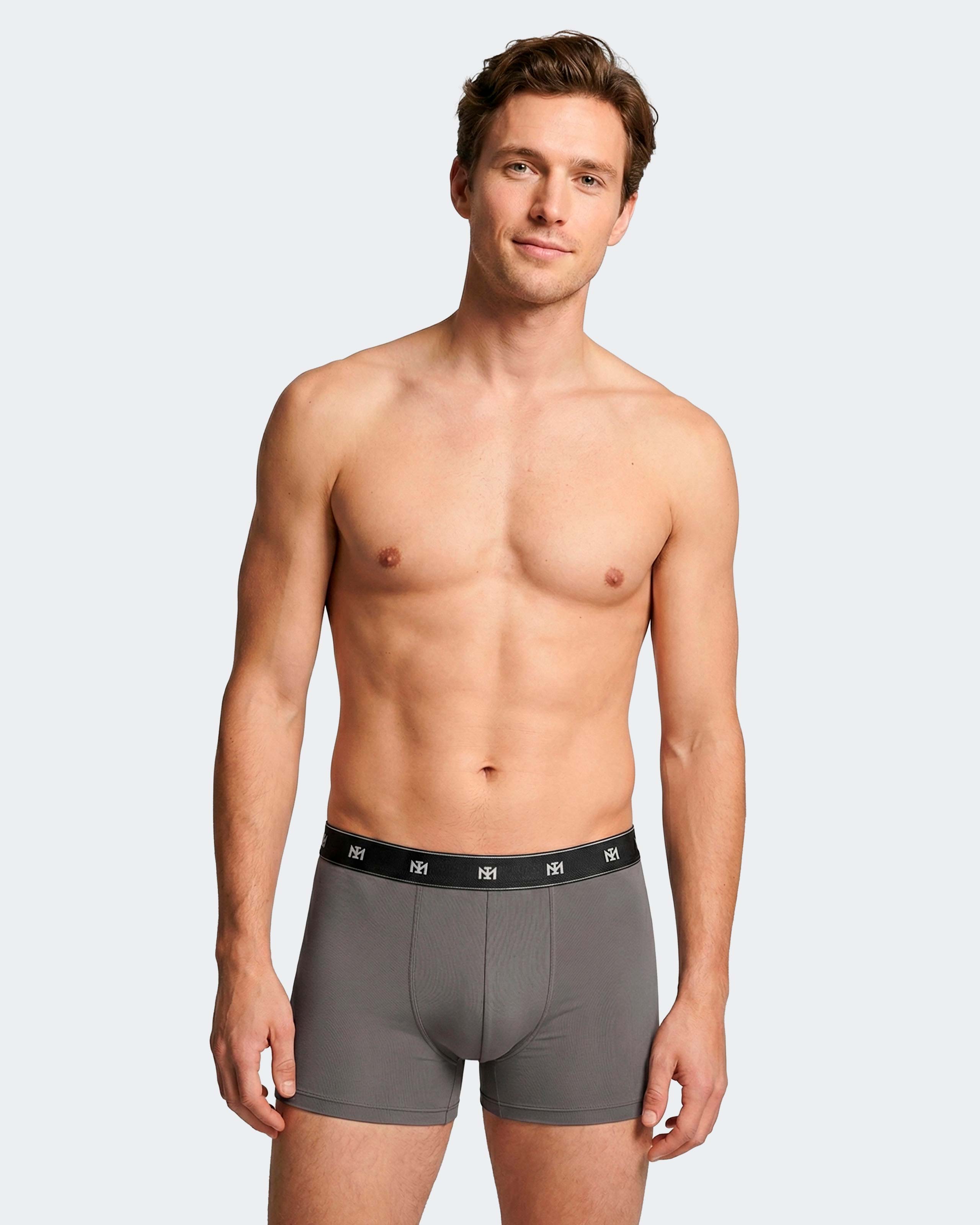 Pack 2 boxers d'homme en Lyocell