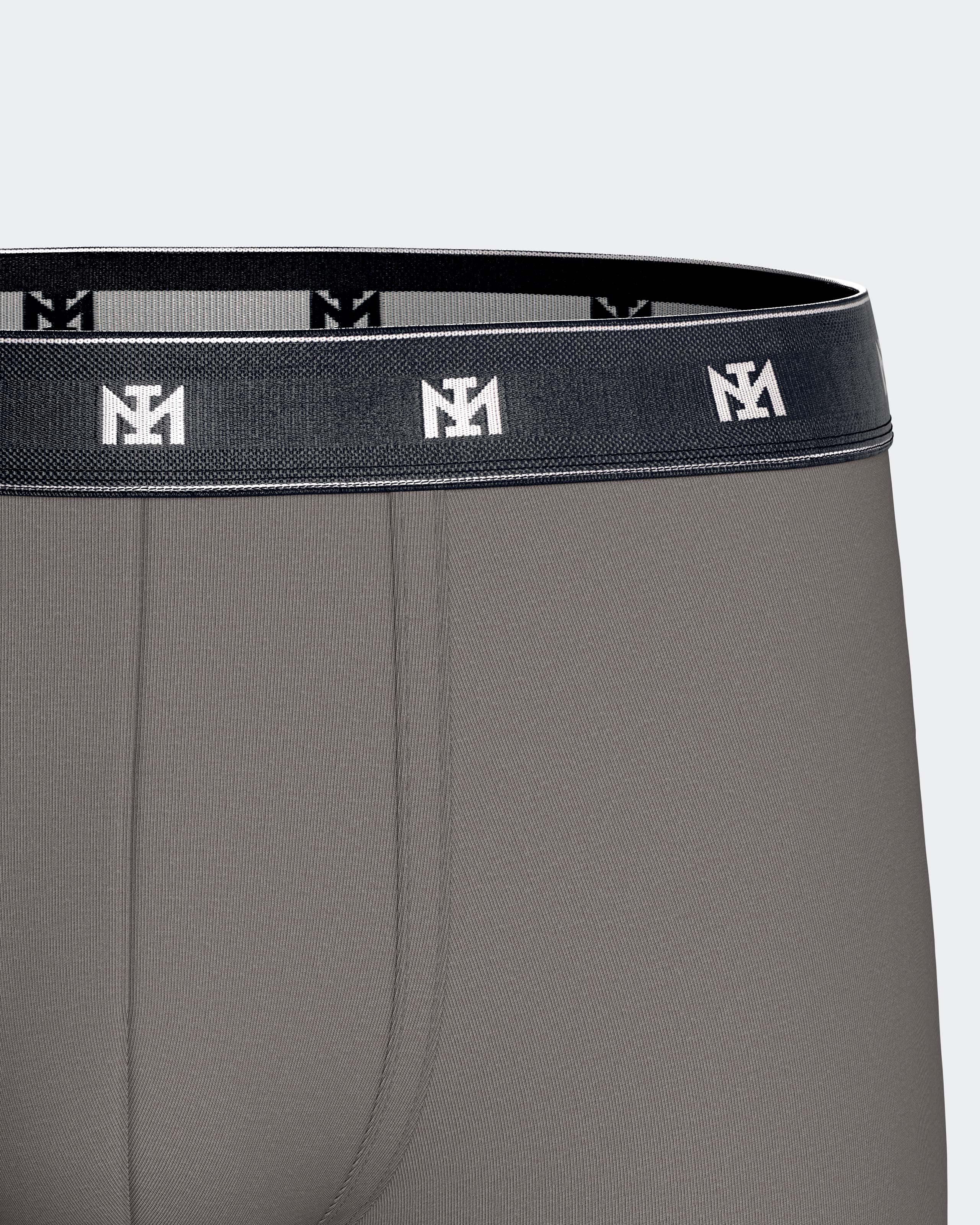 Pack 2 boxers longs d'homme en Lyocell
