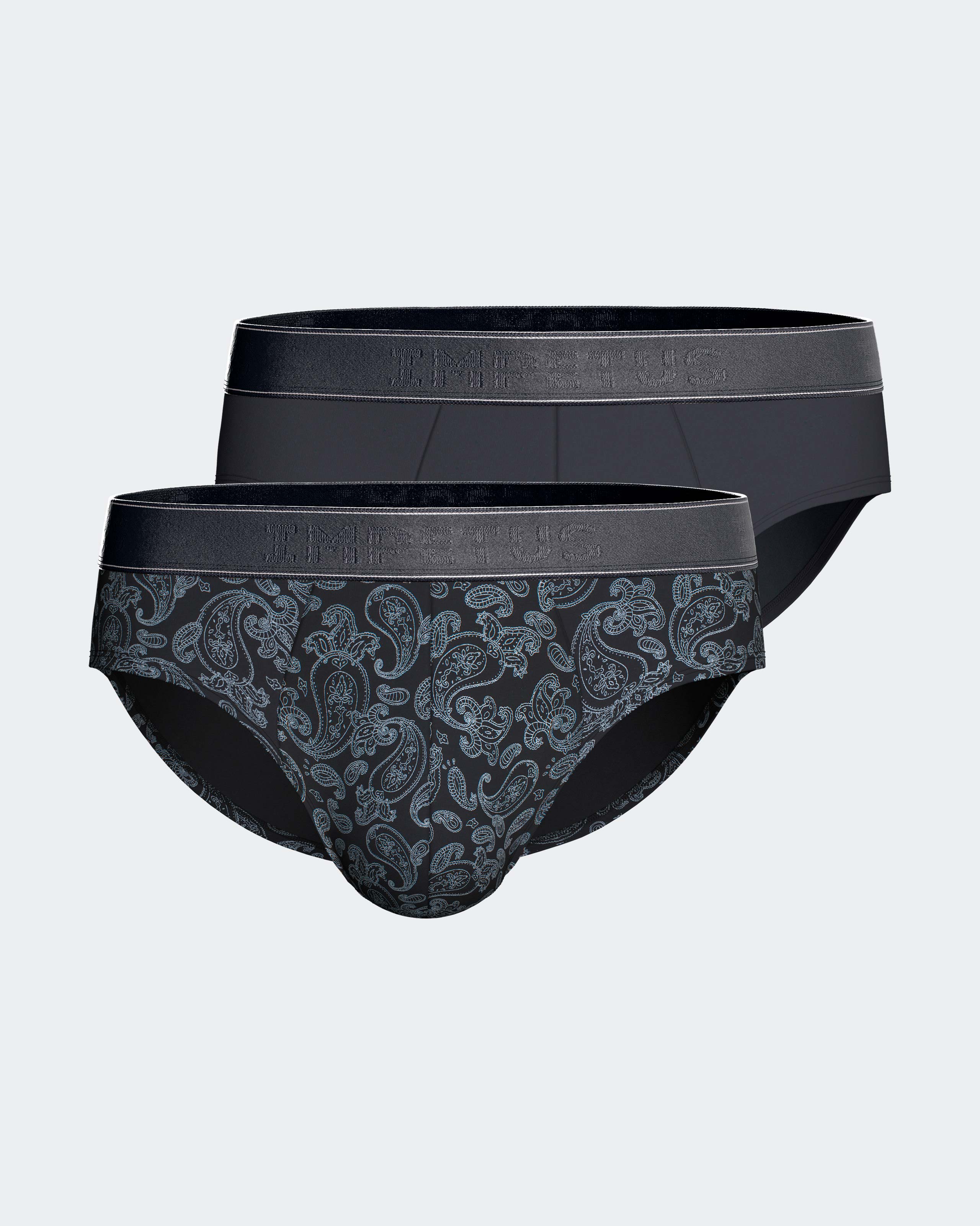 Pack de 2 slips de homem em Algodão Modal