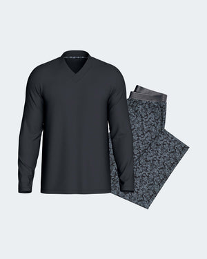 Pyjama long d'homme en Coton