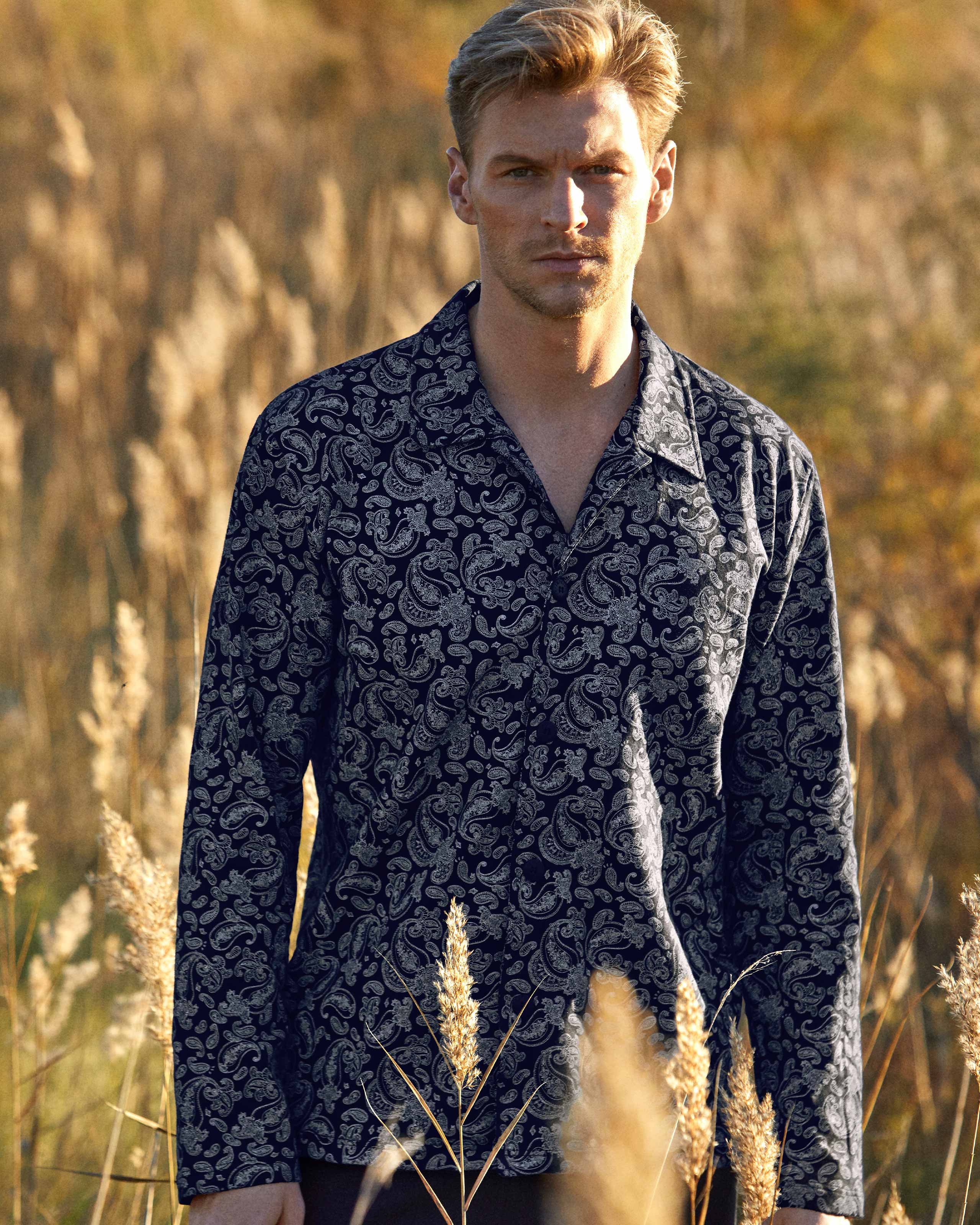 Pyjama long d'homme en Coton