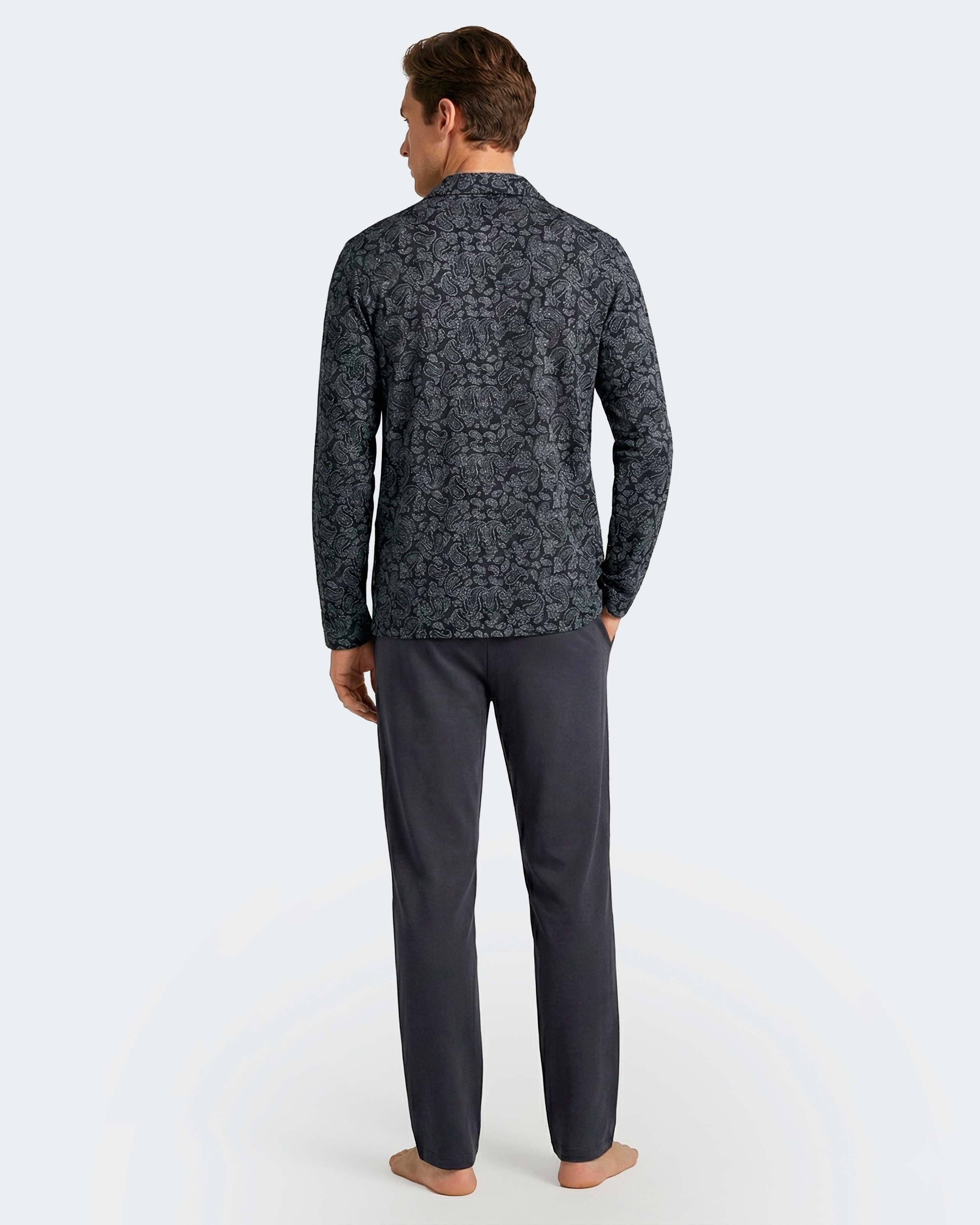 Pyjama long d'homme en Coton