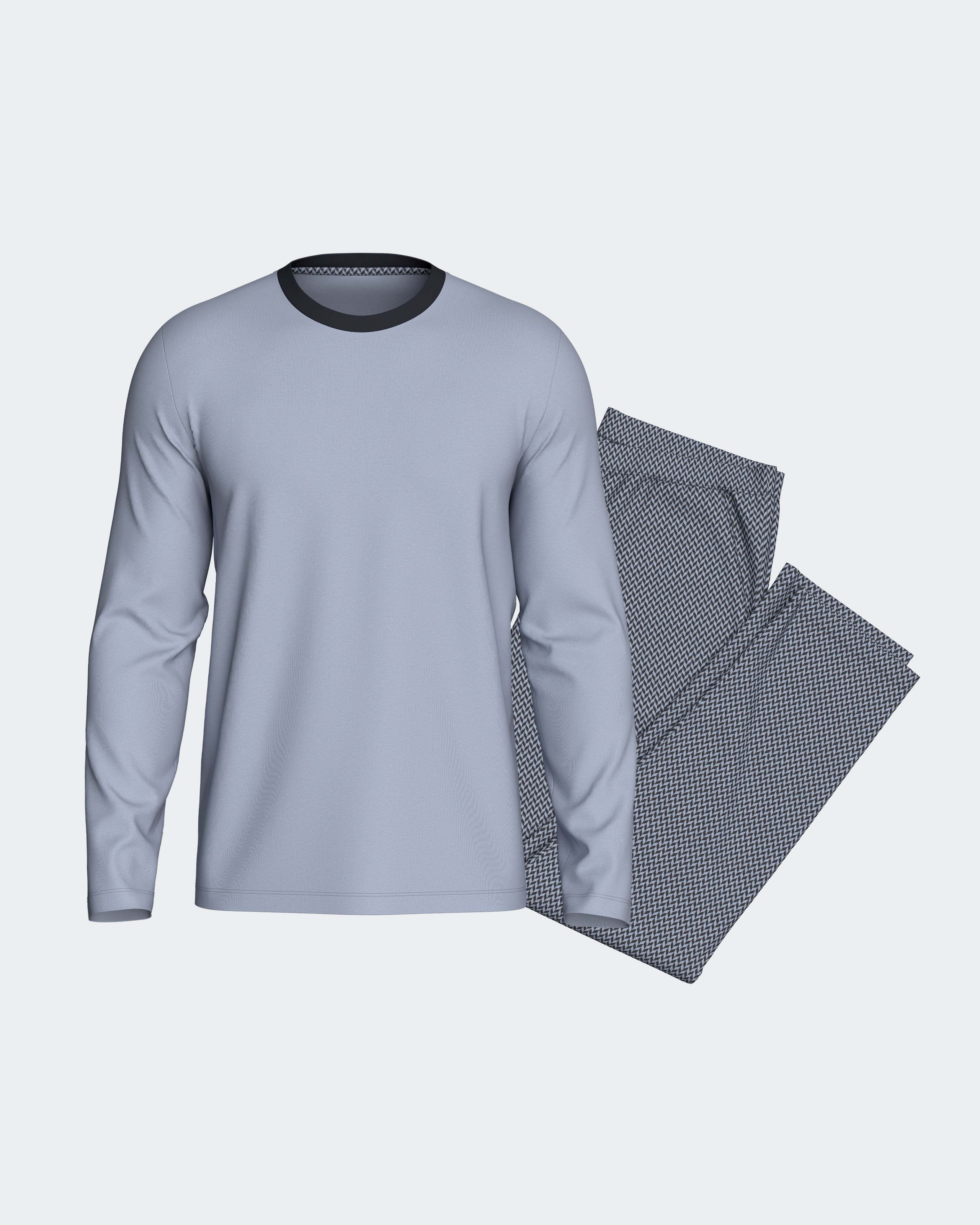 Pyjama long d'homme en Coton