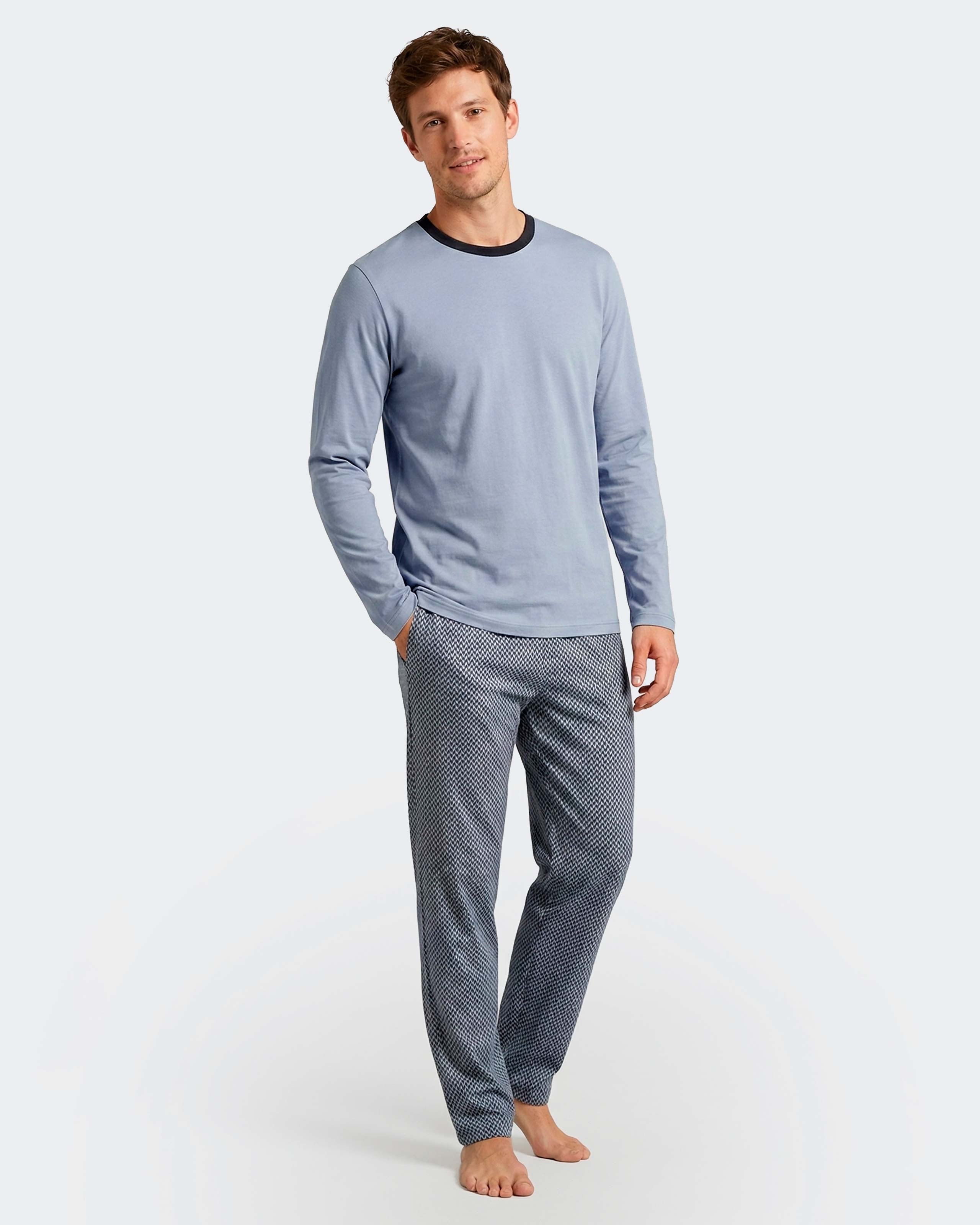 Pyjama long d'homme en Coton