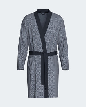 Peignoir long d'homme en Coton