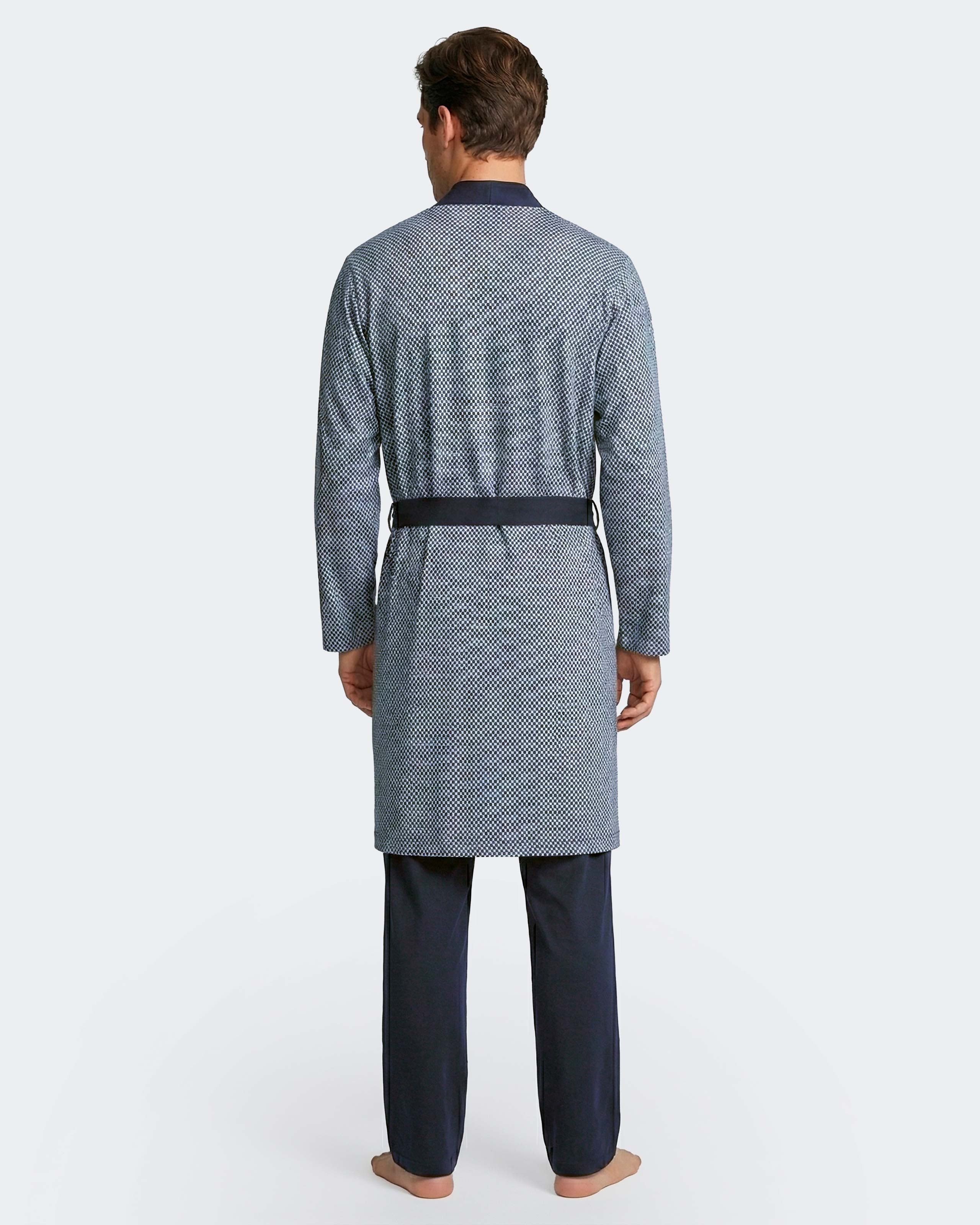 Peignoir long d'homme en Coton