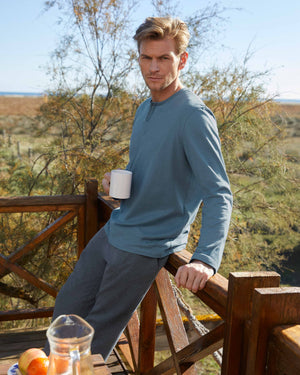 Pyjama long d'homme en Coton