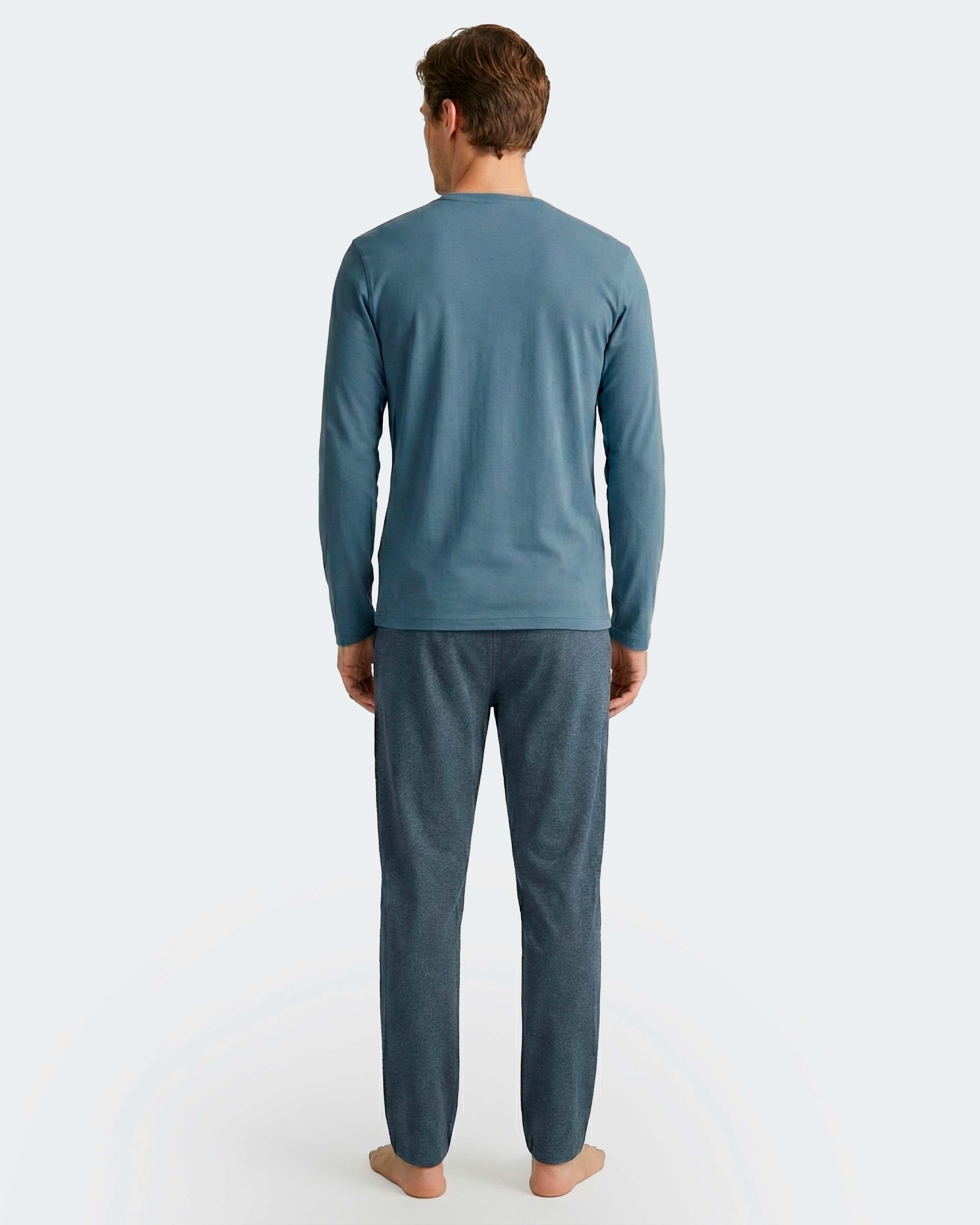 Pyjama long d'homme en Coton