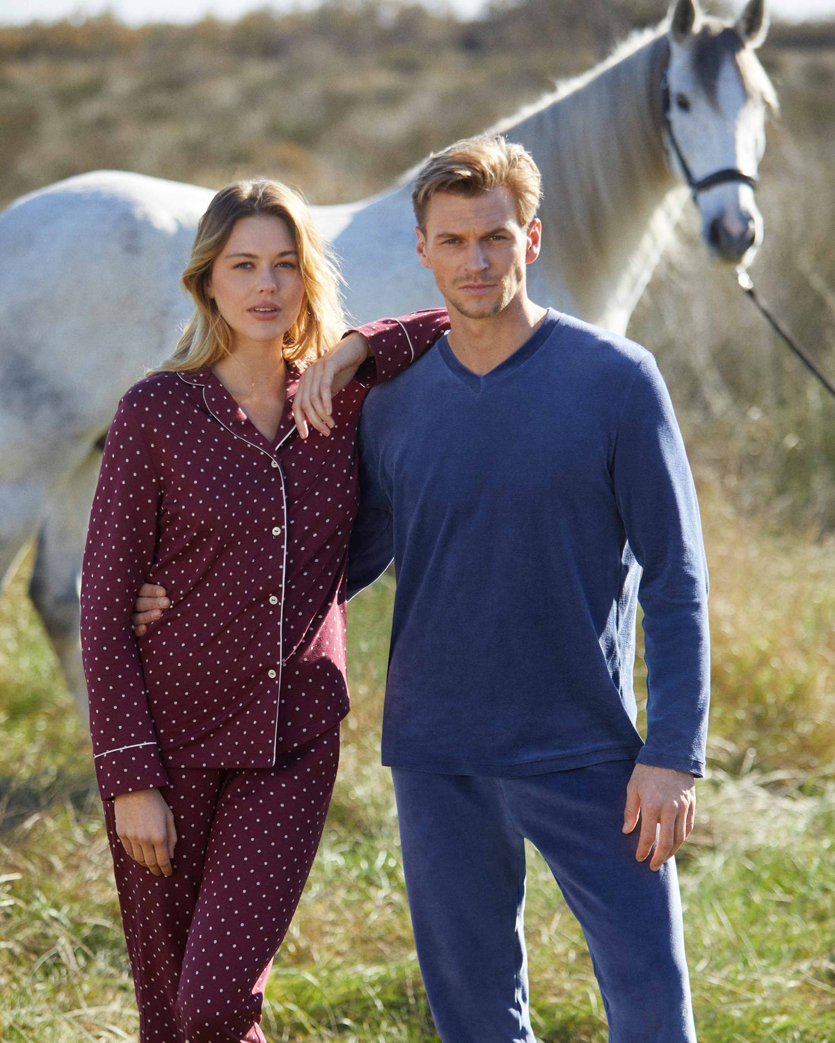 Men's thermal pyjamas in Velvet