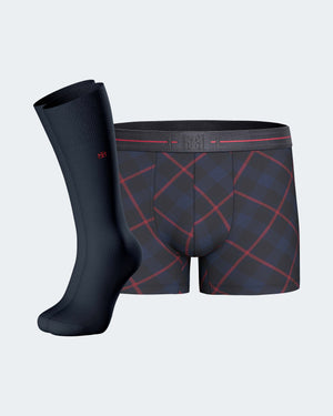 Pack Boxer e Meias de homem em Algodão Modal