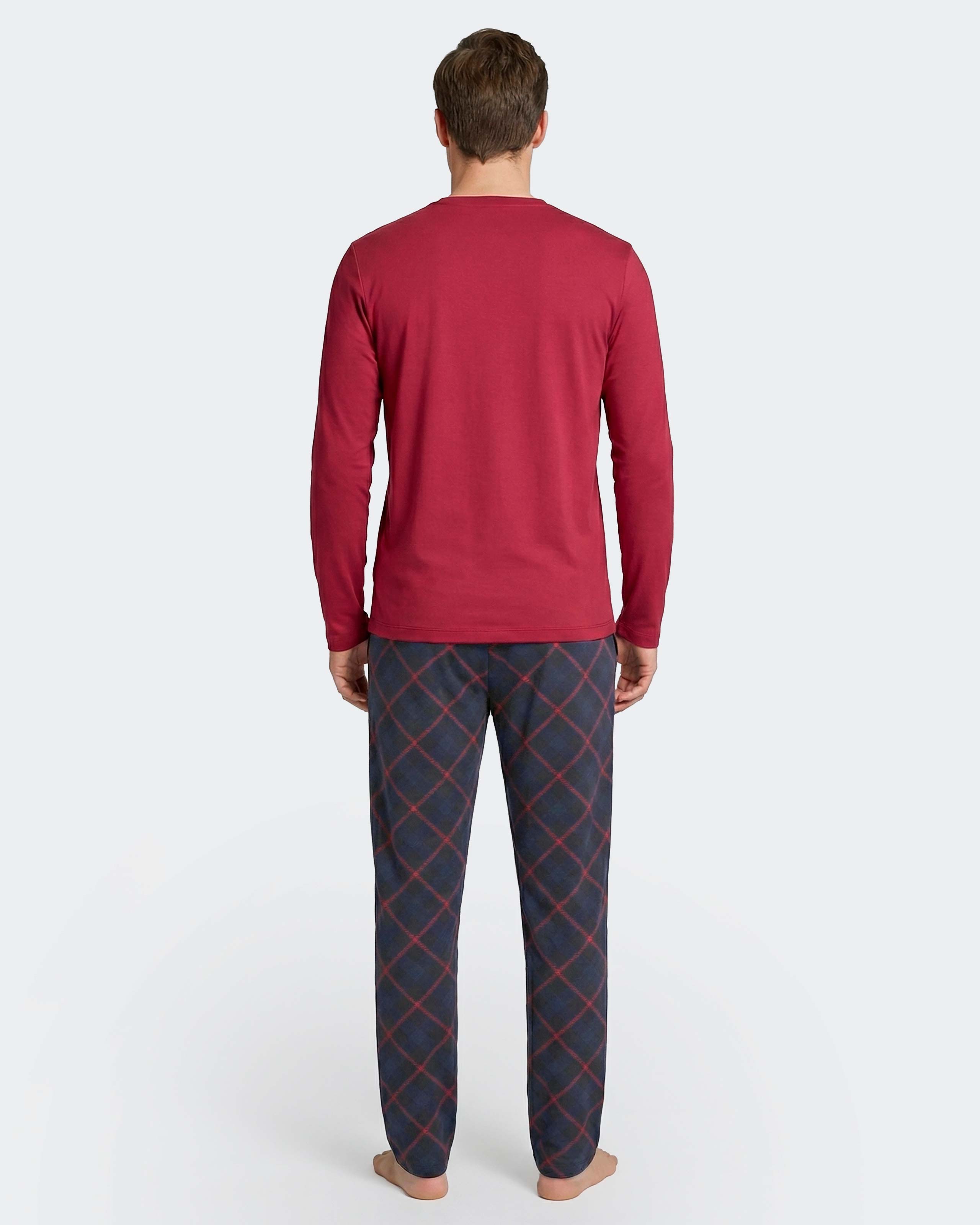 Pyjama long d'homme en Coton
