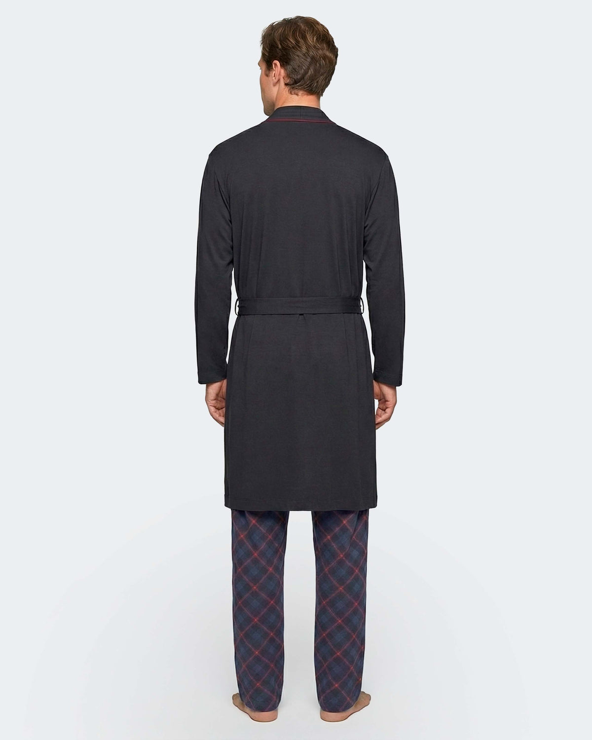 Robe comprido de homem em Algodão Modal