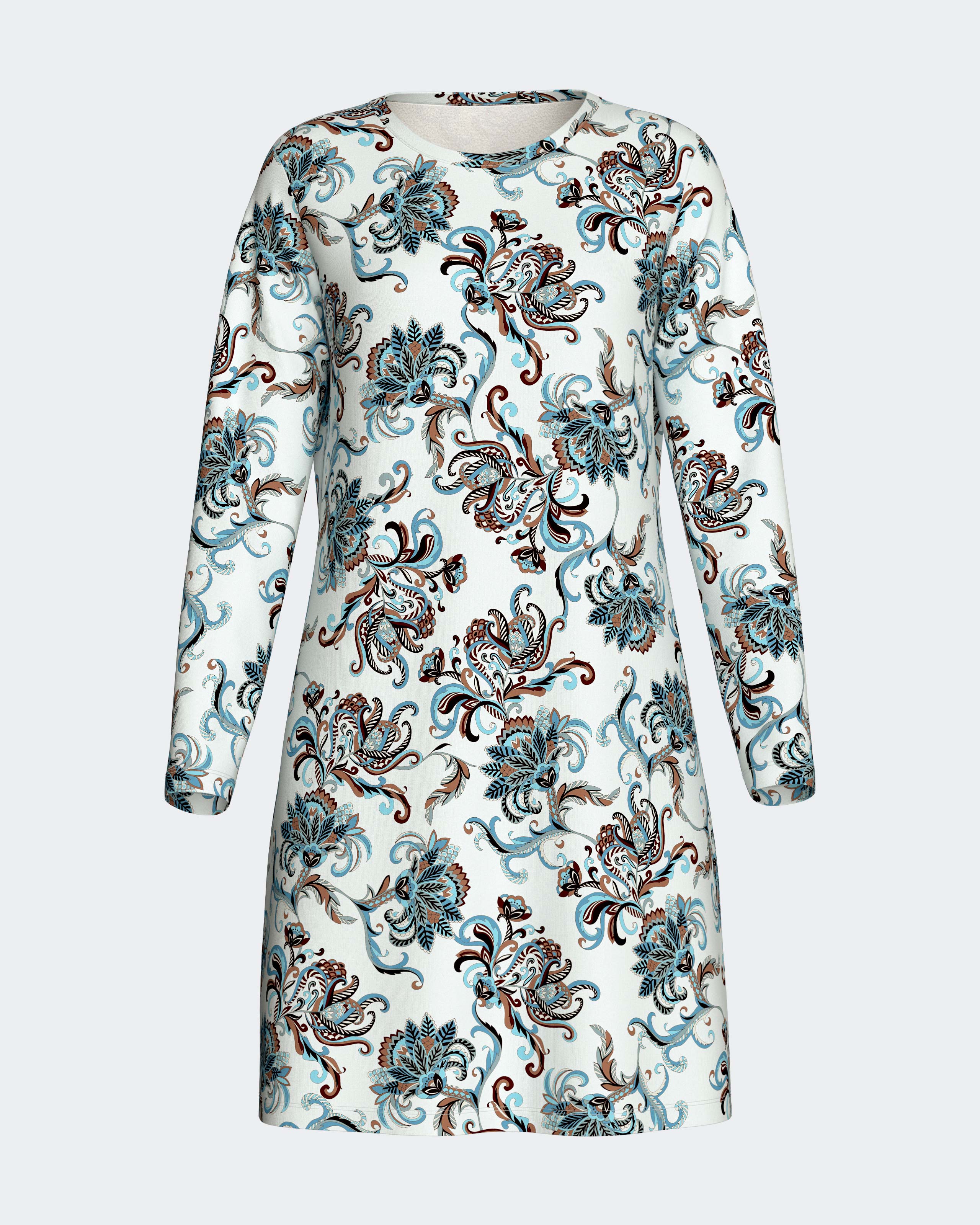 Chemise de nuit pour femme en Coton