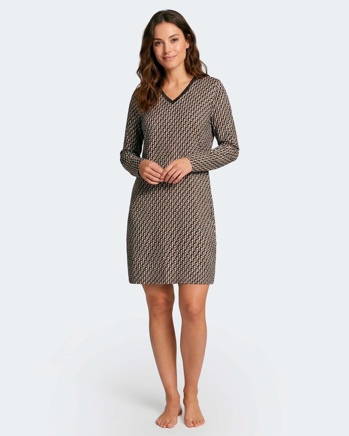 Chemise de nuit pour femme en Coton