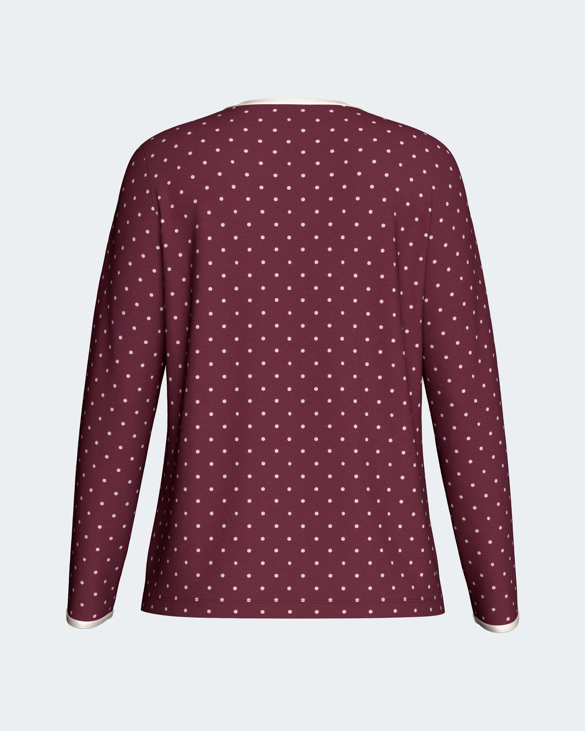 Pijama cardado em Algodão Modal