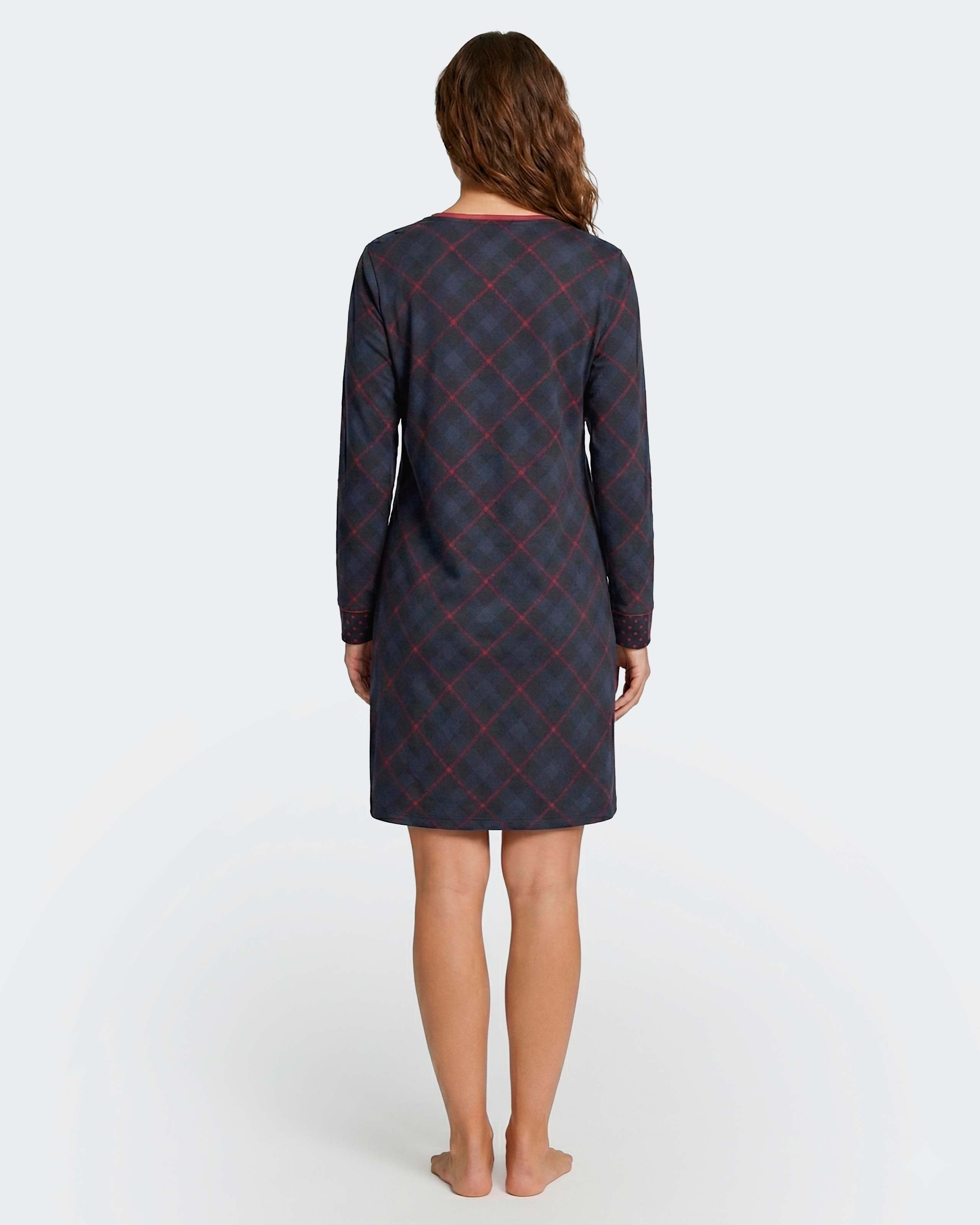 Chemise de nuit pour femme en Coton Modal